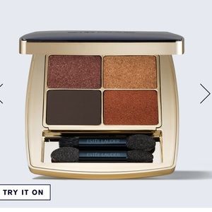 NEW ESTÉE LAUDER PURE COLOR ENVY LUXE EYESHADOW QUAD IN SHADE WILD EARTH